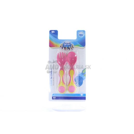 CANPOL BABIES PRÍBOR PLASTOVÝ TVAROVANÝ