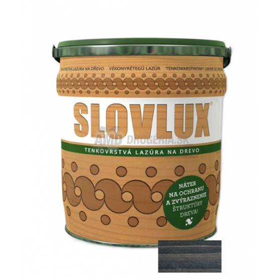 SLOVLUX B TENKOVRSTVÁ LAZÚRA 0099 TEAK 10L