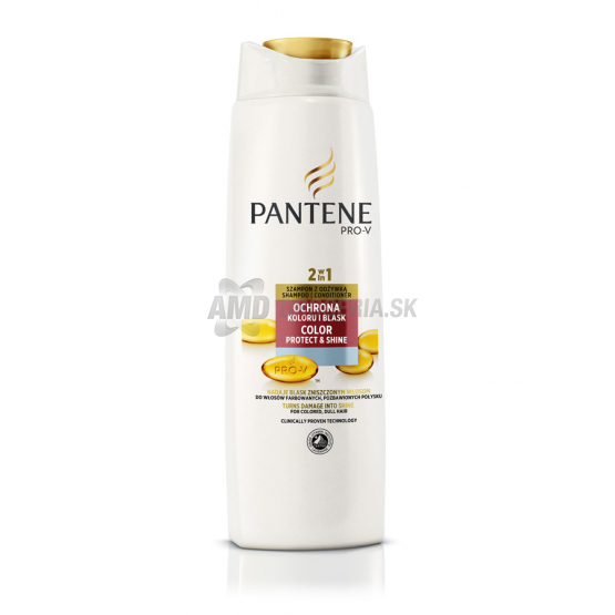 PANTENE ŠAMPÓN 2v1 COLOR PROTECT SHINE 400 ML