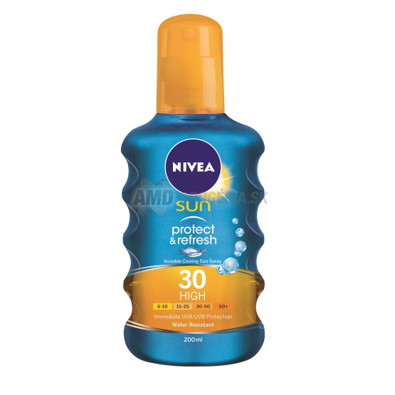 NIVEA SUN SPREJ 200ML NEVIDITELNÝ OF30
