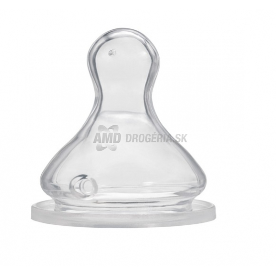 CUMEĽ NA FĽAŠU WN SILIKÓNOVÝ ANATOMICKÝ 0-36 MESIACE