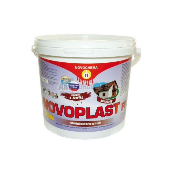 NOVOPLAST FASÁDNA FARBA BIELA 5KG