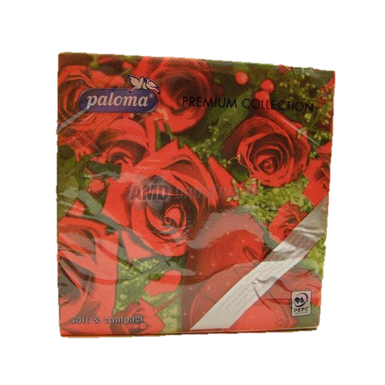 PALOMA SERVITKY 3-VRSTVOVÉ 40 x 40 25 KS