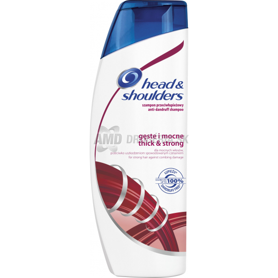 HEAD AND SHOULDERS ŠAMPÓN THICK STRONG 400 ML