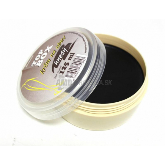 TOP BOX KRÉM NA OBUV HNEDÝ 125 G