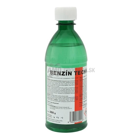 Benzín technický, 0,5 l / 350 g