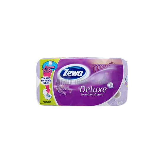 ZEWA TOALETNÝ PAPIER DE LUXE LEVANDER 8 KS