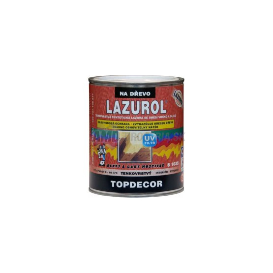 LAZUROL TOPDECOR PINIA 0,75L T060
