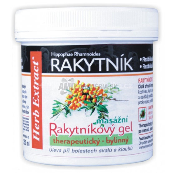 RAKYTNÍKOVÝ MASÁŽNY GÉL 250 ML