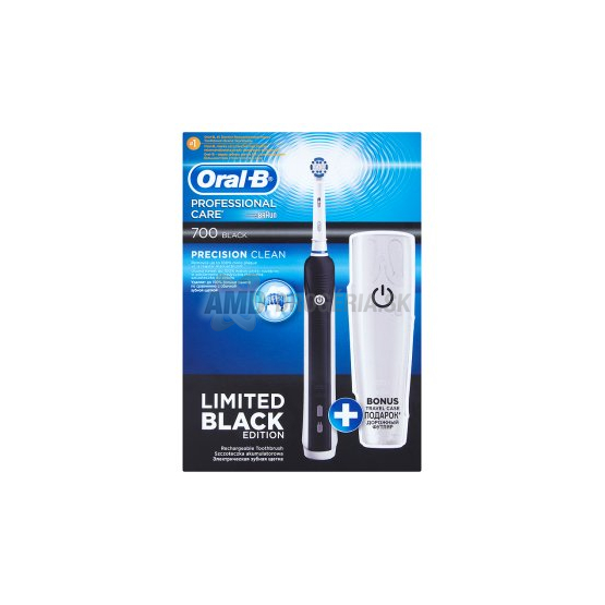 ORAL-B ELEKTRICKÝ ZUBNÁ KEFKA PROFESIONAL CARE 700BLACK +PUZDRO