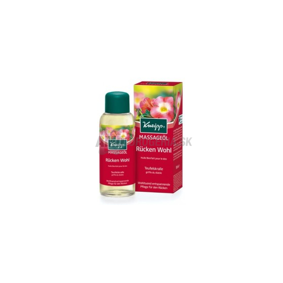 KNEIPP MASÁŽNY OLEJ NA UVOĽNENIE CHRBTICE 100 ML