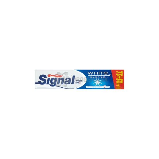SIGNAL ZUBNÁ PASTA WHITE SYSTEM 125ML