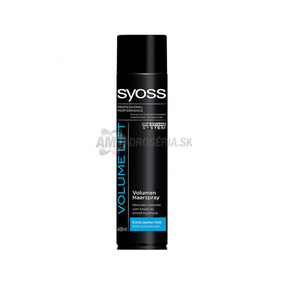 SYOSS LAK NA VLASY VOLUME LIFT 300 ML