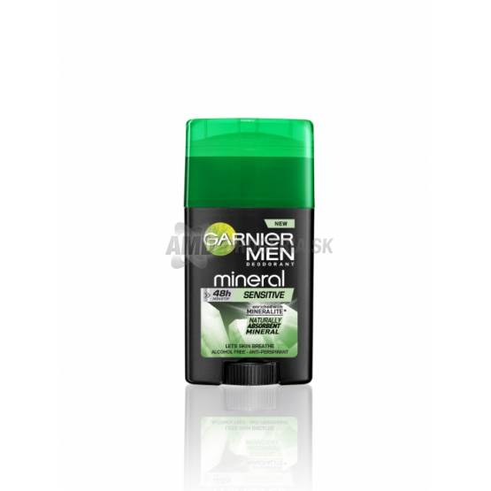 GARNIER STICK MEN MINERAL SENSITIVE 40 ML