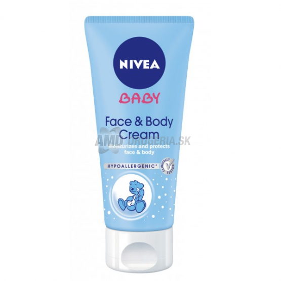 NIVEA BABY KRÉM TVÁR TELO 100 ML