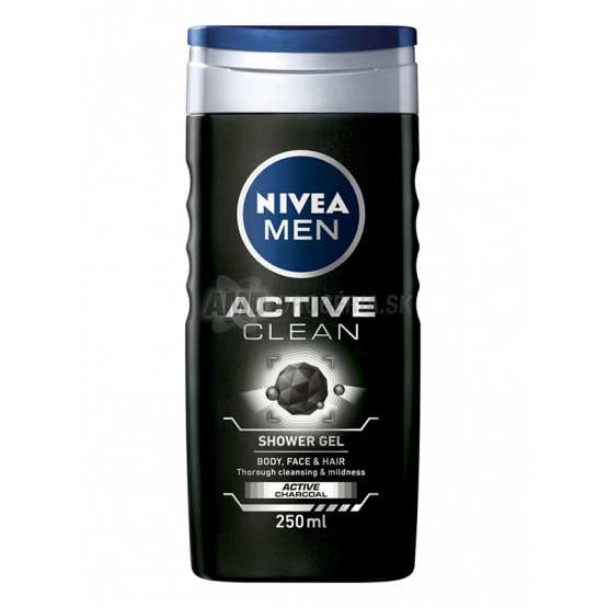 NIVEA FOR MEN SPRCHOVÝ GÉL  ACTIVE CLEAN 250ML