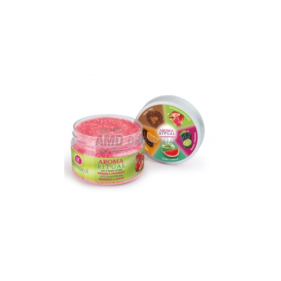 DERMACOL PEELING REBARBORA JAHODY 200G
