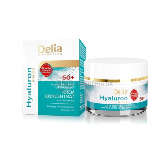 DELIA KRÉM S KYSELINOU HYALURON 50+ 50 ML