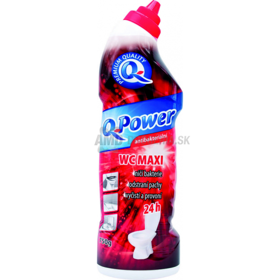 Q-POWER WC MAXI ANTIBACTERIAL 750 ML