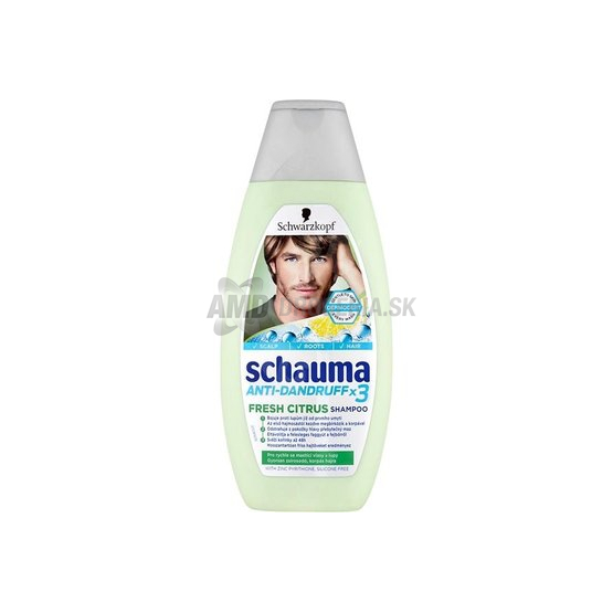 SCHAUMA ŠAMPÓN FRESH CITRUS MEN 400 ML