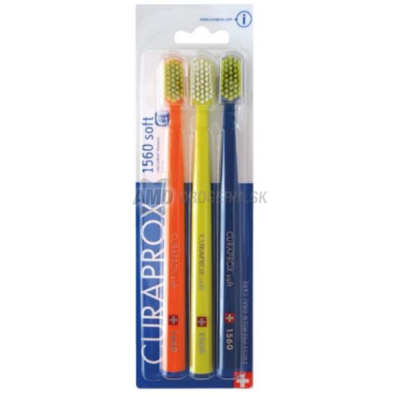 CURAPROX ZUBNÁ KEFKA 1560 SOFT 3 KS