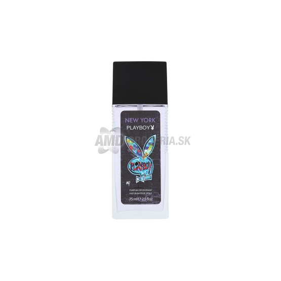 PLAYBOY NEW YORK DEODORANT NATURAL SPREJ 75 ML