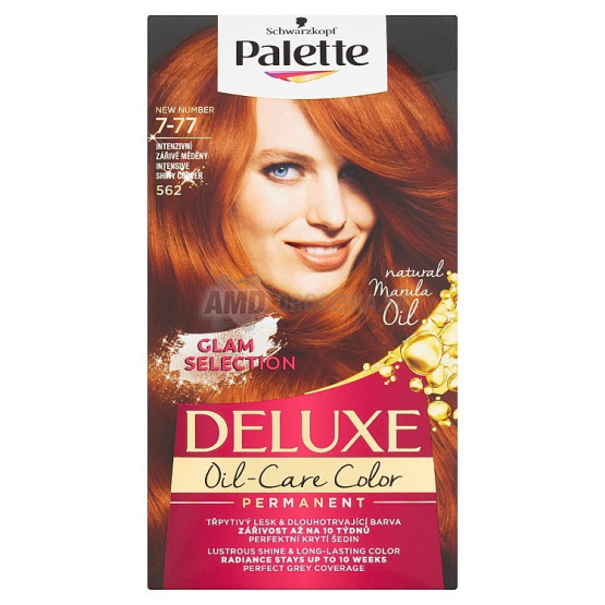 PALETTE DE LUXE 562 INTENZÍVNE ŽIARIVO MEDENÝ