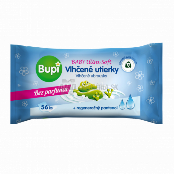BUPI VLHČENÉ UTIERKY ULTRA SOFT 56 KS