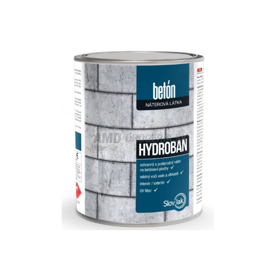 HYDROBAN FABA NA BETÓN ŠEDÝ 5 KG