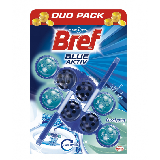 BREF WC POWER ACTIV 2KS BLUE EUCALYPTUS 50G CHLORINE