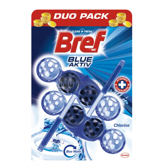 BREF WC POWER ACTIV  BLUE WATER CHLORINE 2 KS 50 G