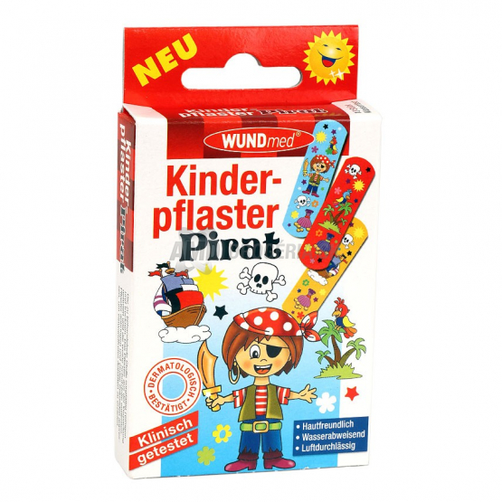 NÁPLASŤ DETSKÁ PIRÁT 10 KS