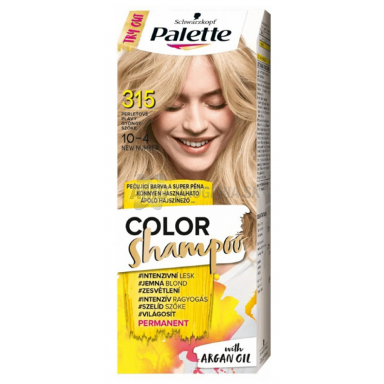 PALETTE COLOR SHAMPOO 315 PERLEŤOVO PLAVÝ TÓNOVACÍ