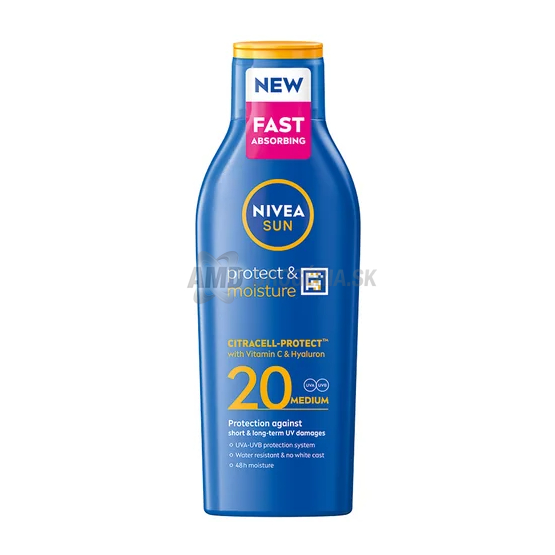 NIVEA SUN MLIEKO OF20 HYDRATAČNÉ 200ML