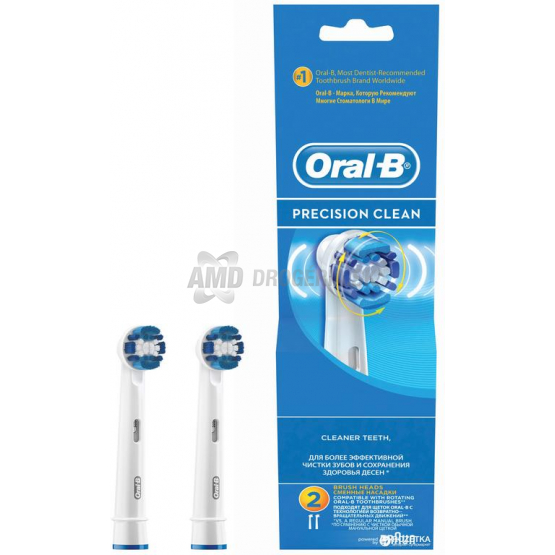 ORAL-B ELEKTRICKÁ ZUBNÁ KEFKA NÁHRADA PRECISION CLEAN EB20 2KS