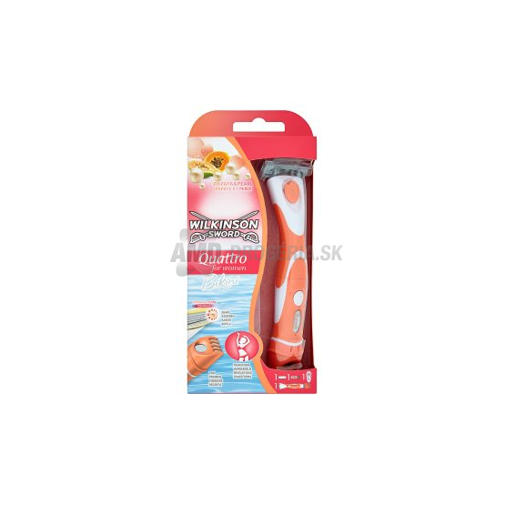 WILKINSON QUATTRO STRJČEK BIKINI 2V1