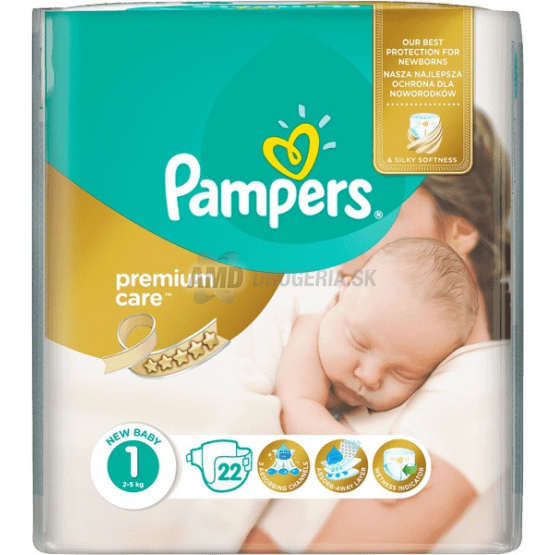 PAMPERS PREMIUM CARE 1 MP NEWBORN 22KS