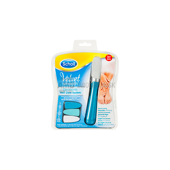 SCHOLL VELVET SMOOTH ELECTRONIC NAILl CARE SYSTEM