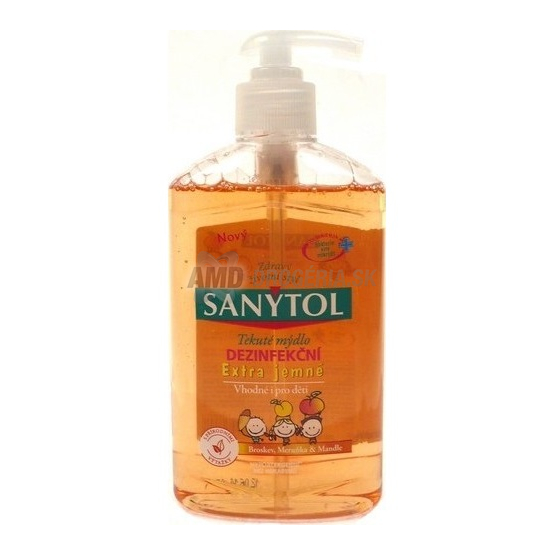 SANYTOL DEZINFEKČNÉ MYDLO EXTRA JEMNÉ 250 ML