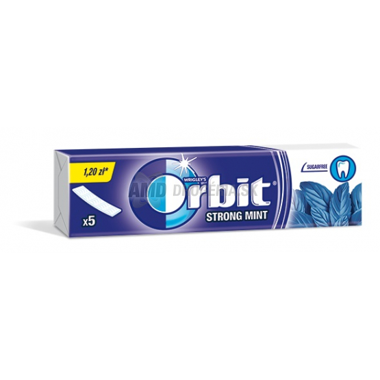 ORBIT PLÁTKY STRONG MINT 13 G