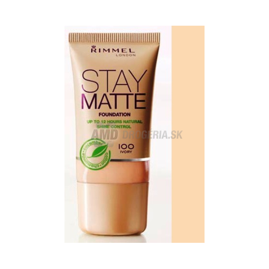 RIMEL MAKE-UP STAY MATTE 100 IVORY 30 ML