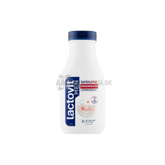 LACTOVIT SPRCHOVÝ GÉL MEN 3v1 REGENERAČNÝ  300 ML