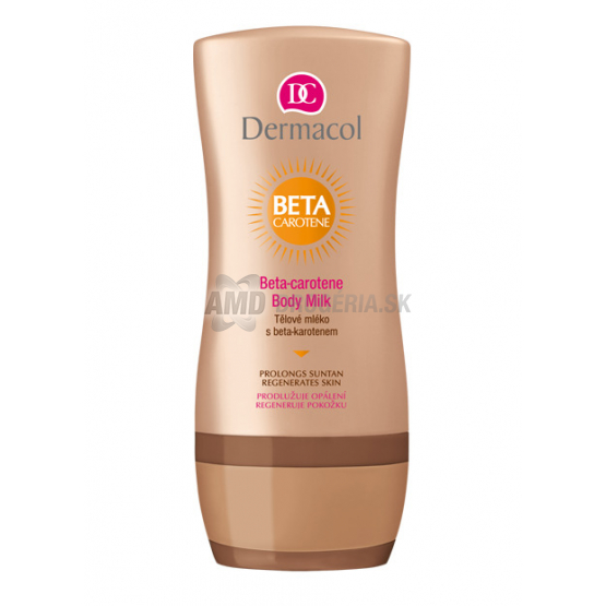 DERMACOL TELOVÉ MLIEKO BETA CAROTEN 200ML