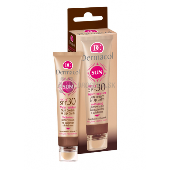 DERMACOL OPAĽOVACÍ KRÉM A BALZAM NA PERY OF30 30ML