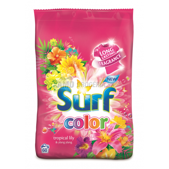 SURF TROPICAL LILY & YLANG YLANG PRACÍ PRÁŠOK COLOR 60PD