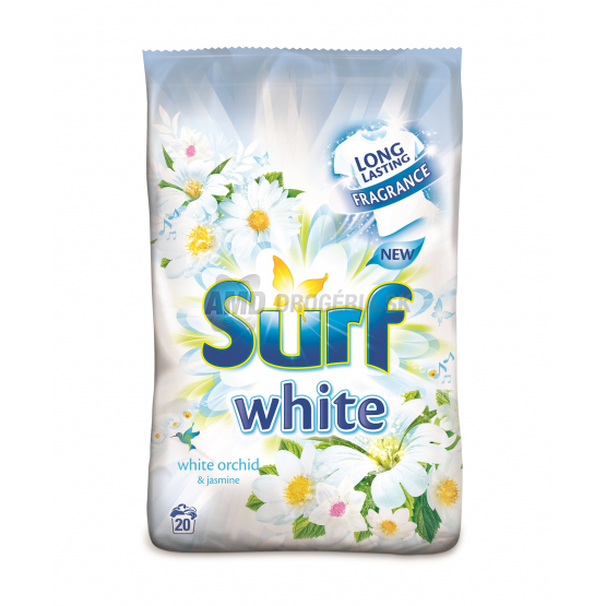 SURF ORCHID & JASMINE PRACÍ PRÁŠOK WHITE 20 PD