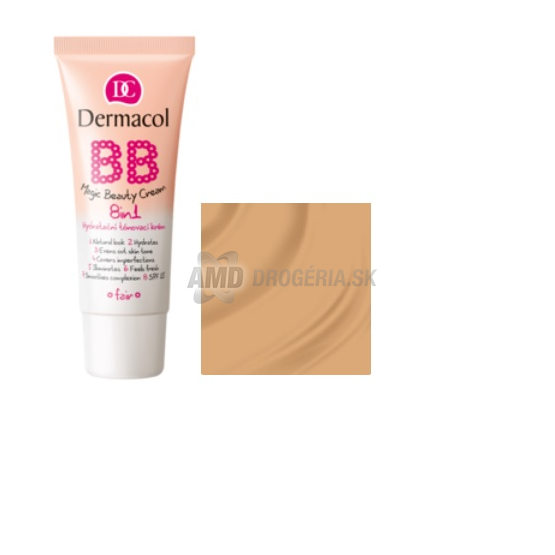DERMACOL BB MAGIC BEAUTY 30ML NUDE