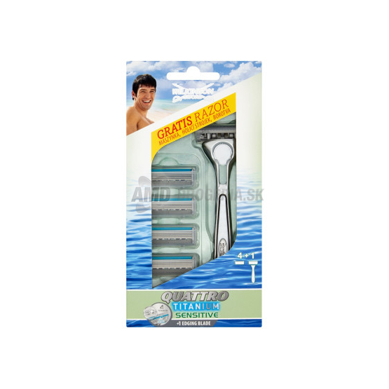 WILKINSON QUATTRO MEN 4NH +STRJOJČEK