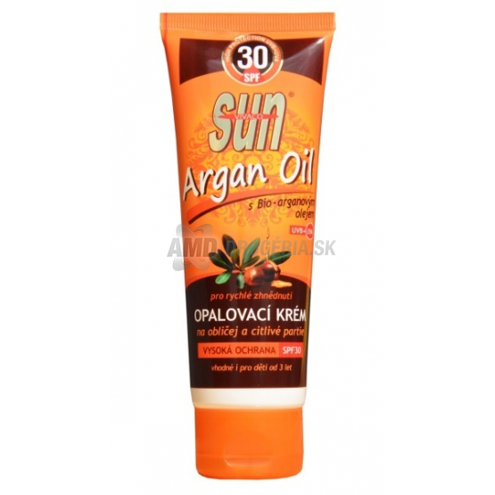 SUN ARGANOVÝ OPAĽOVACÍ KRÉM OF30 125 ML