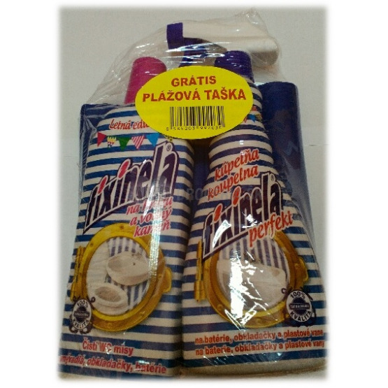 FIXINELA BALÍČEK KÚPEĽŇA + FIXINELA 500ML +PLÁŽOVÁ TAŠKA